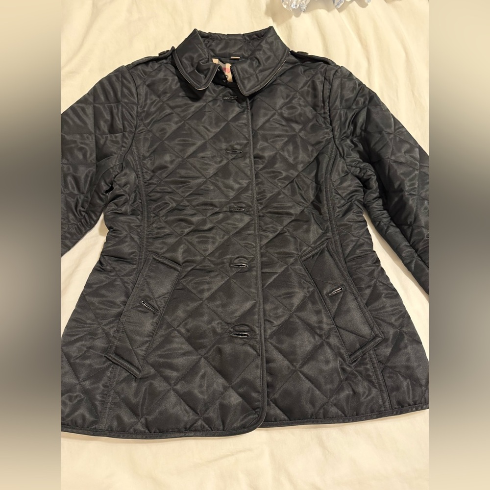 Women's Quilted Black Jacket Bur style